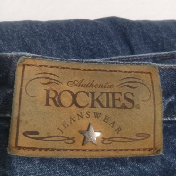 Rockies Women's VTG High Waisted Bareback Riding Jeans 31/11 RC085BD0 - Picture 6 of 9